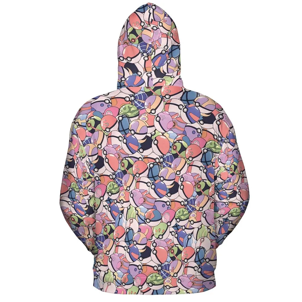 All-over Print Hoodie - A896CSVB -  - 4