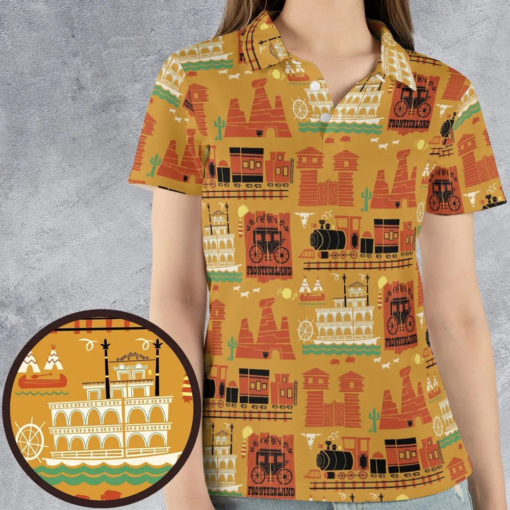 AOP Men/Women Polo Shirt - MJAH9H2E -  - 4