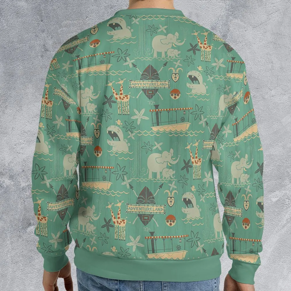 All-over Print Sweatshirt - Q174B5W1 -  - 2
