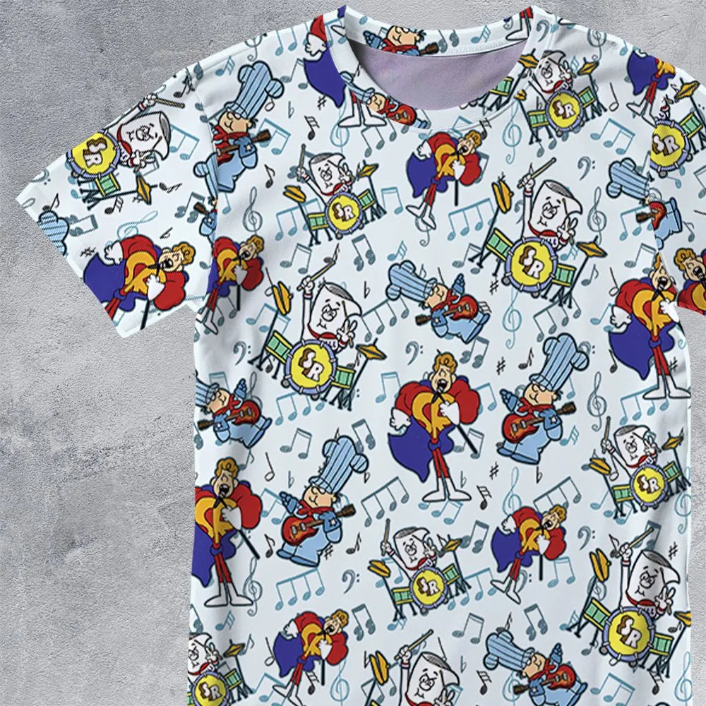 All-Over Print Unisex T-Shirt - 8T3Z1QPH -  - 2