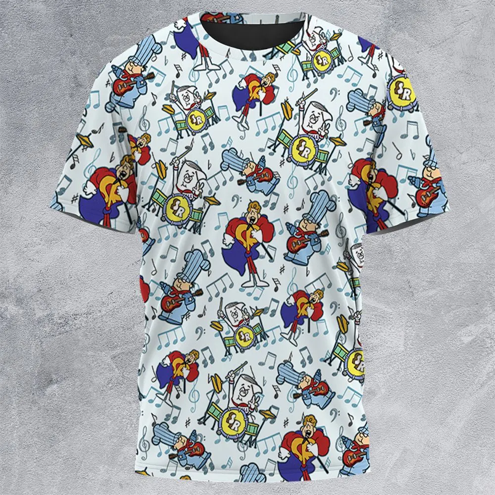 All-Over Print Unisex T-Shirt - 8T3Z1QPH -  - 3