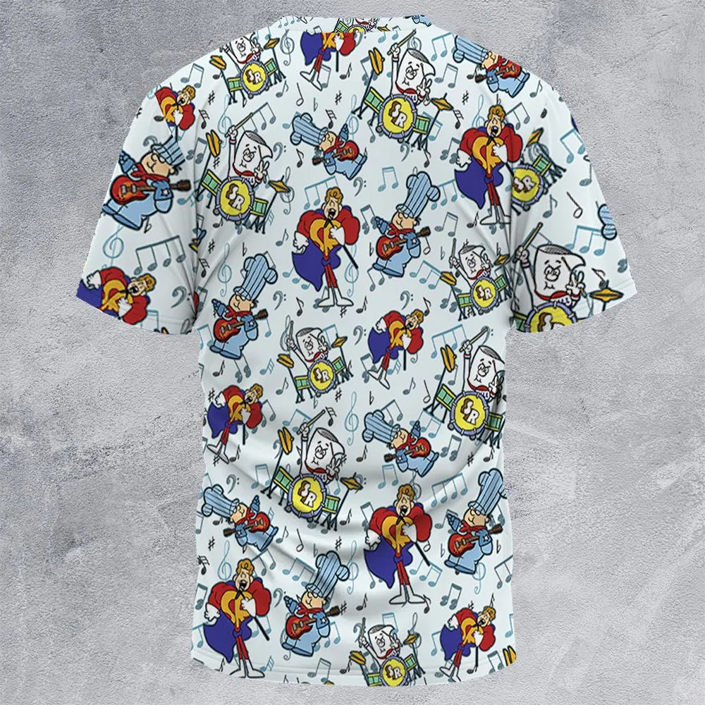 All-Over Print Unisex T-Shirt - 8T3Z1QPH -  - 4