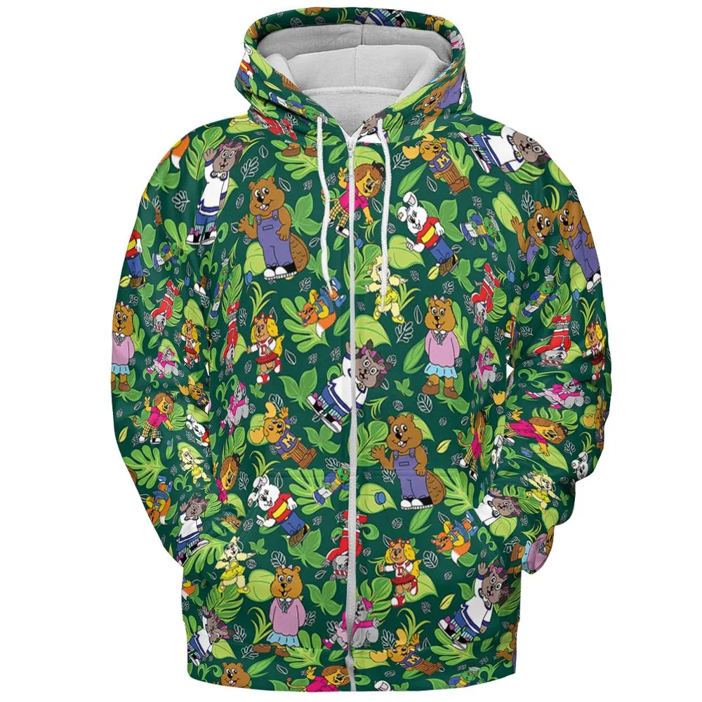All-over Print Hoodie - DM8TDF4D -  - 3