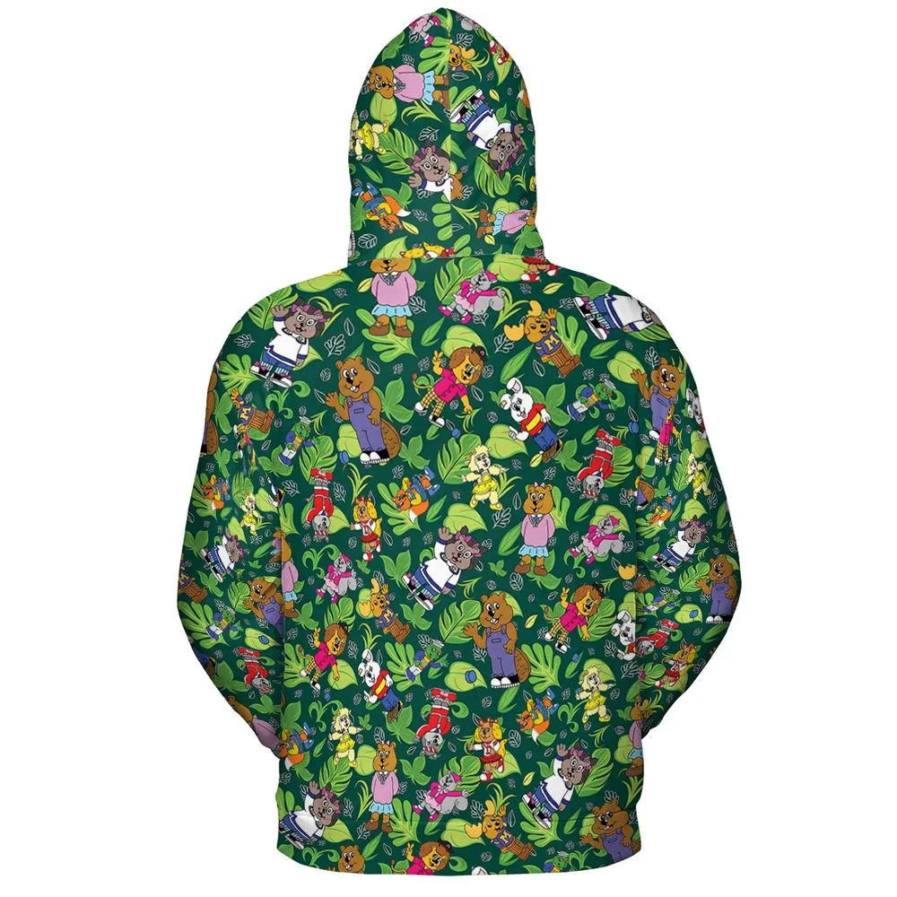All-over Print Hoodie - DM8TDF4D -  - 4