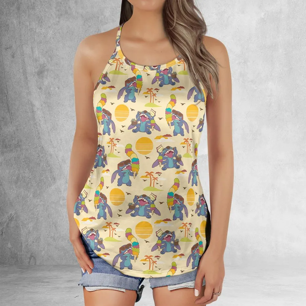Criss Cross Tank Top - 98HH9FRS -  - 2