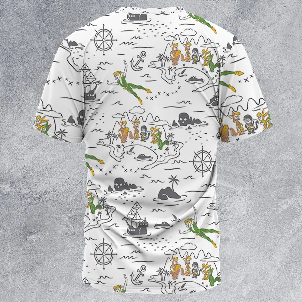 All-Over Print Unisex T-Shirt - 3CV1TF4V -  - 4