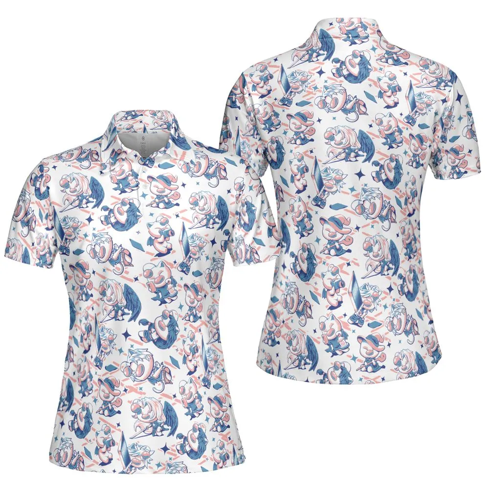 AOP Men/Women Polo Shirt - 4JA94MG8 -  - 5