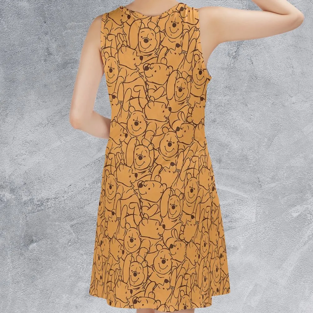 Sleeveless Dress - 53HF2AZZ -  - 2