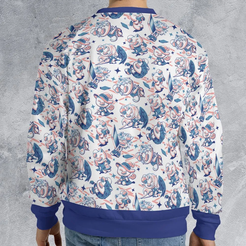 All-over Print Sweatshirt - 2XK7J5MX -  - 2