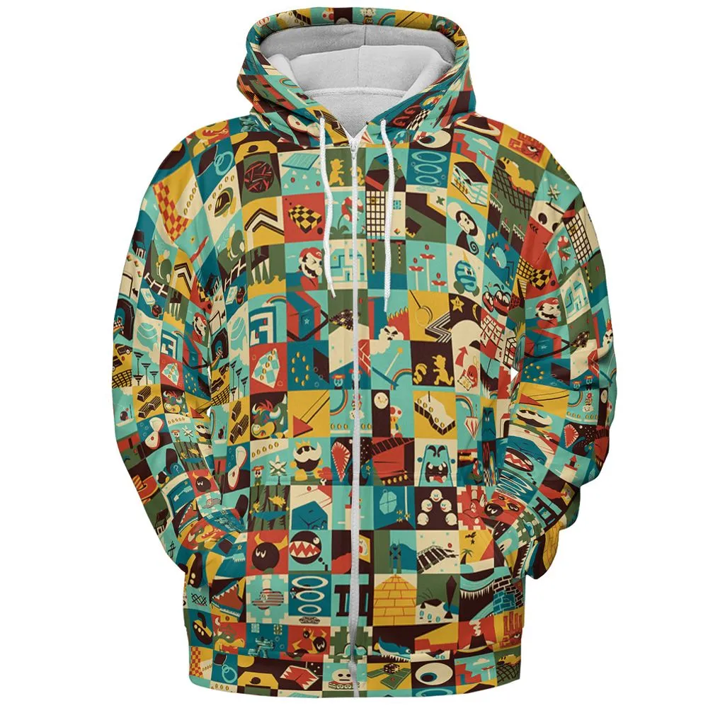 All-over Print Hoodie - RWUZ4FXW -  - 3