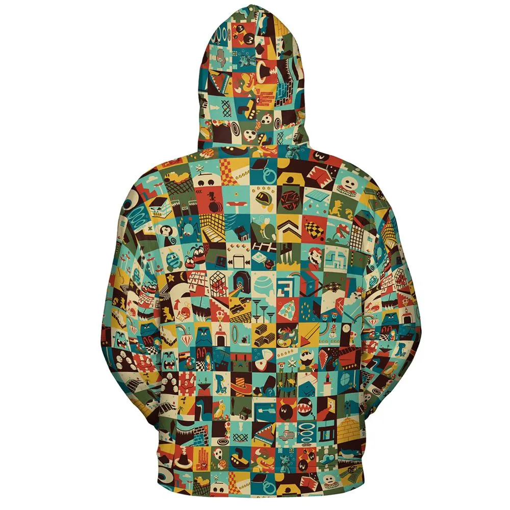 All-over Print Hoodie - RWUZ4FXW -  - 4
