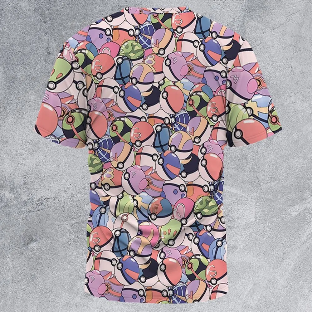 All-Over Print Unisex T-Shirt - 14KR1B34 -  - 4