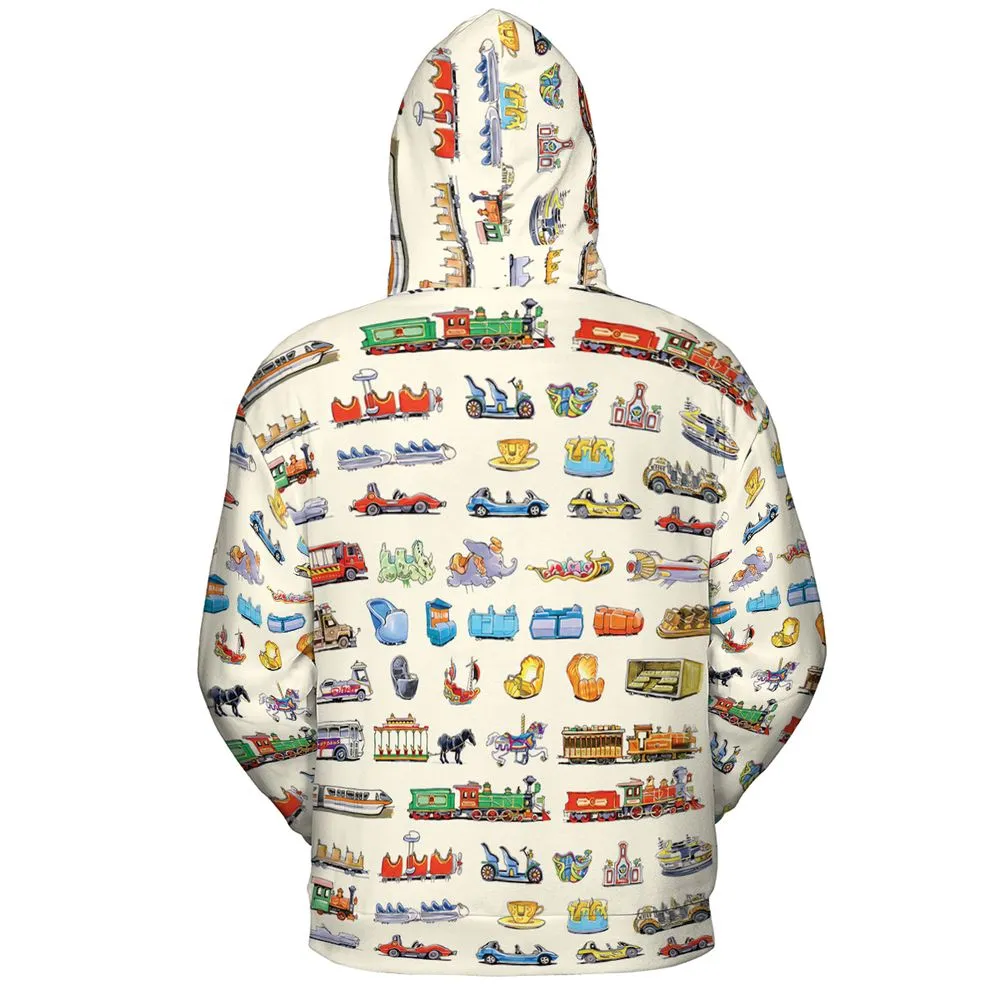 All-over Print Hoodie - FG8FY77N -  - 4