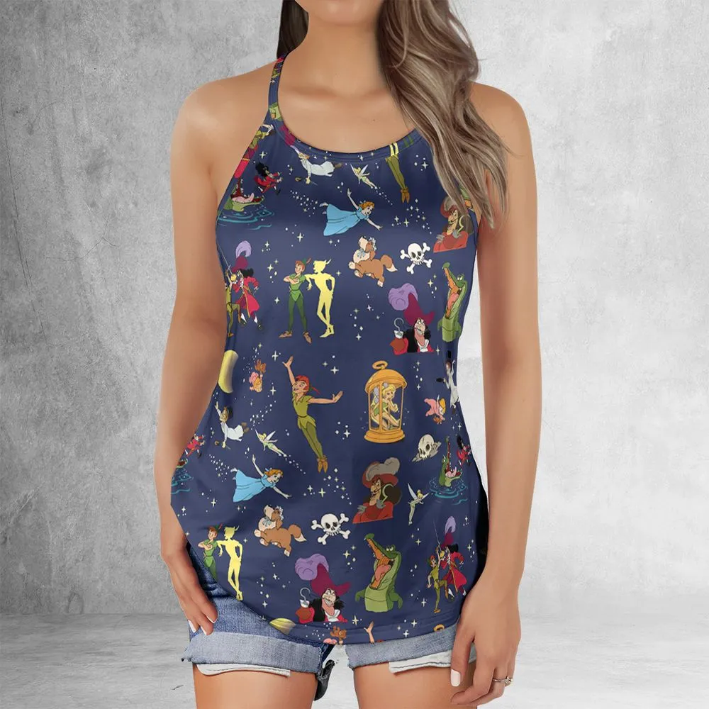 Criss Cross Tank Top - 4LW9DD25 -  - 2
