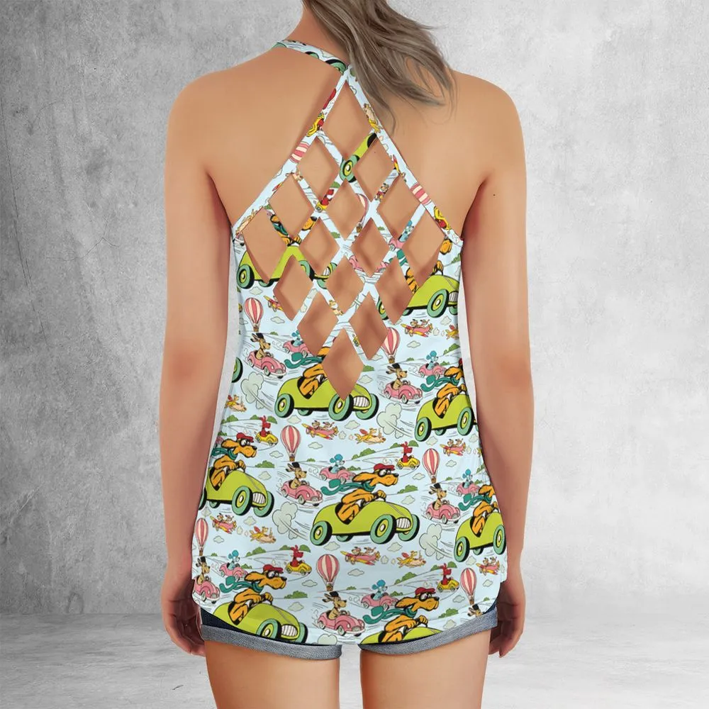 Criss Cross Tank Top - M7DCS2FU -  - 3