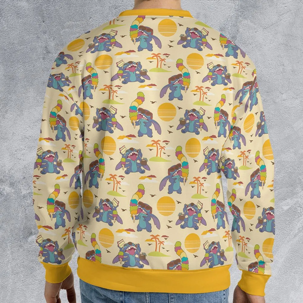 All-over Print Sweatshirt - R61HGUM5 -  - 2