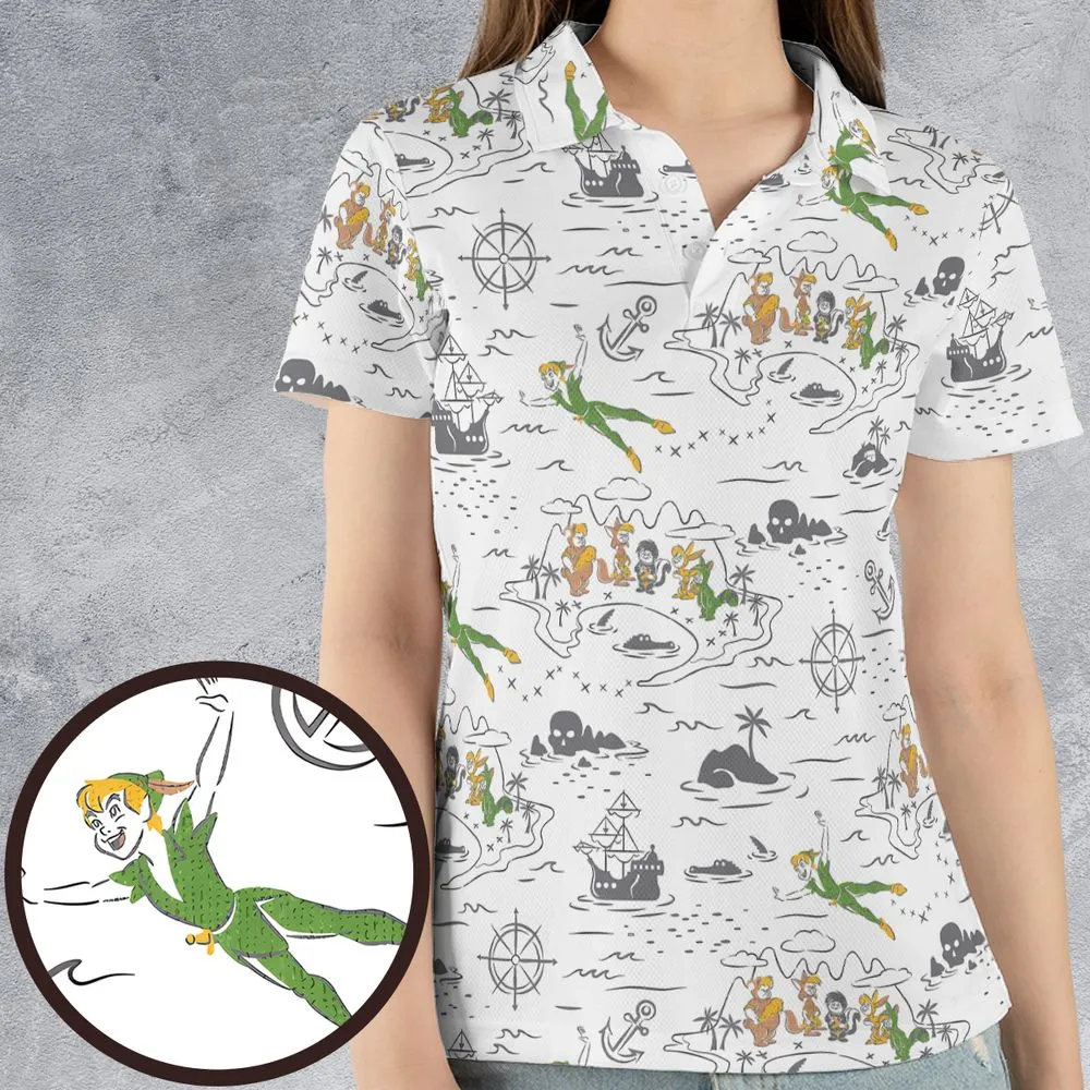 AOP Men/Women Polo Shirt - XV1NSJTK -  - 4
