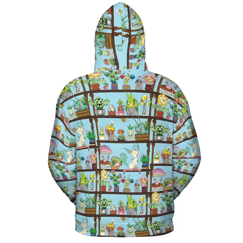All-over Print Hoodie - B66UANQU -  - 4
