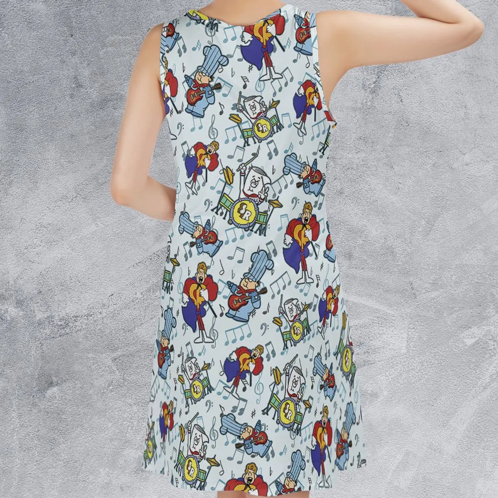 Sleeveless Dress - PNX8G92H -  - 2