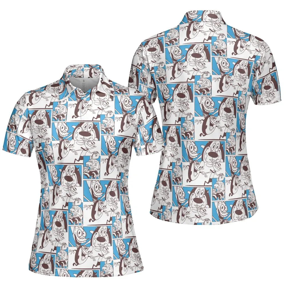 AOP Men/Women Polo Shirt - 4J5DFCX1 -  - 5