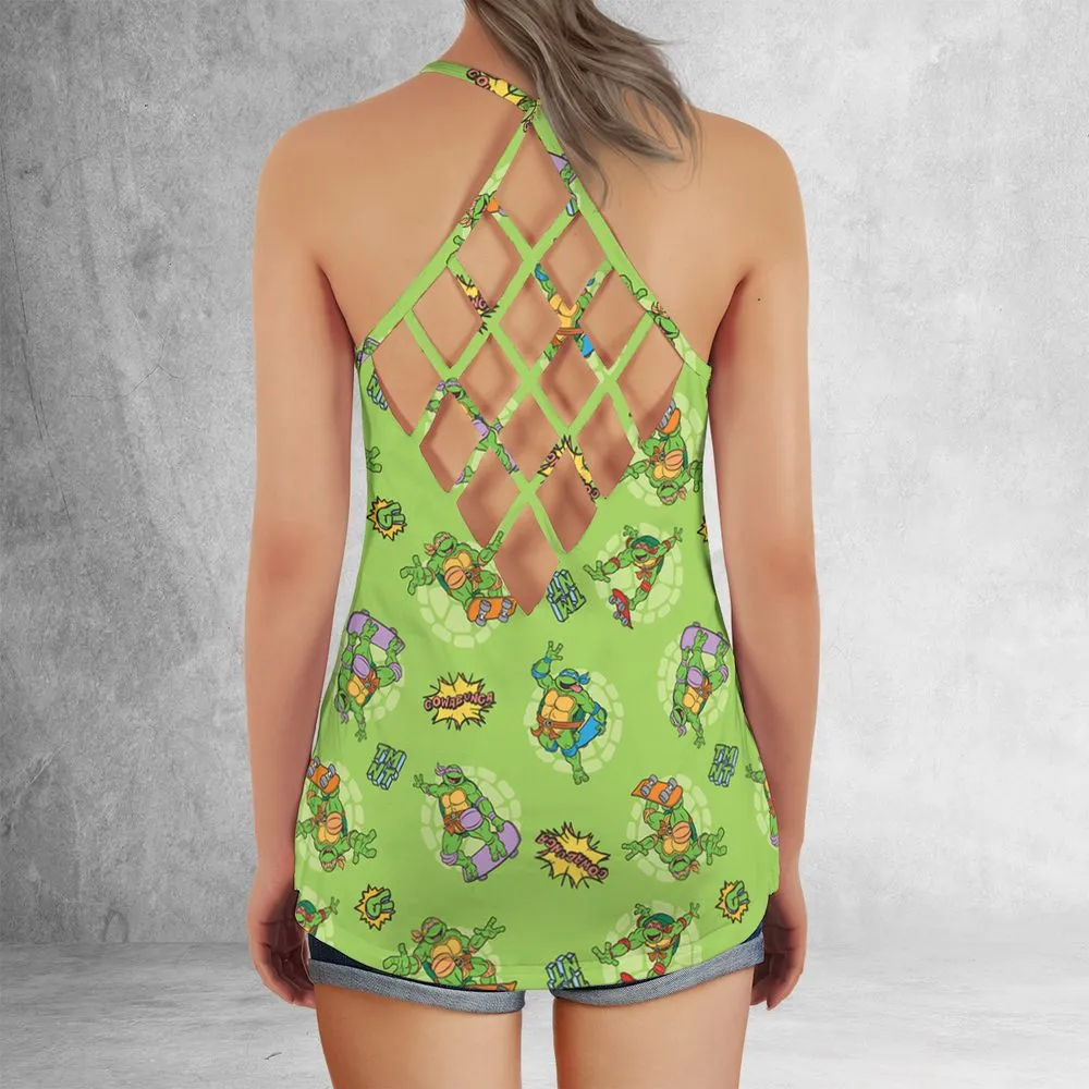 Criss Cross Tank Top - GNKKUND4 -  - 3