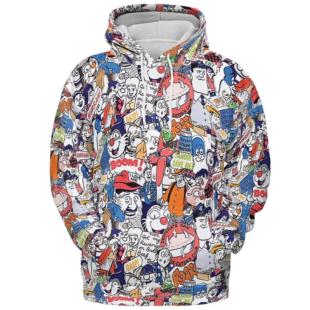 All-over Print Hoodie - FUT4CPLY - Pullover Hoodie - 2