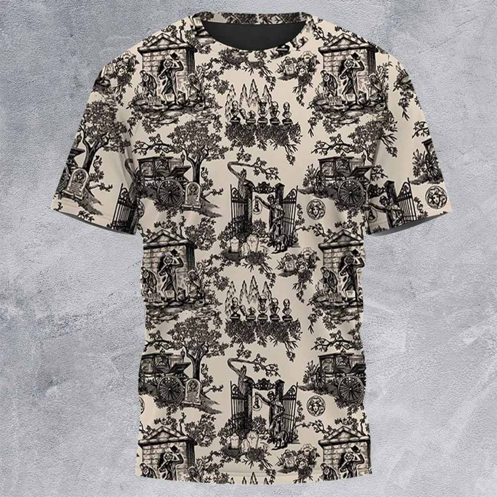 All-Over Print Unisex T-Shirt - P47E3VKT -  - 3