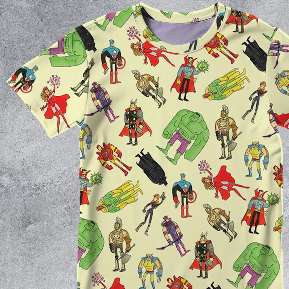 All-Over Print Unisex T-Shirt - XHPQ167F -  - 2