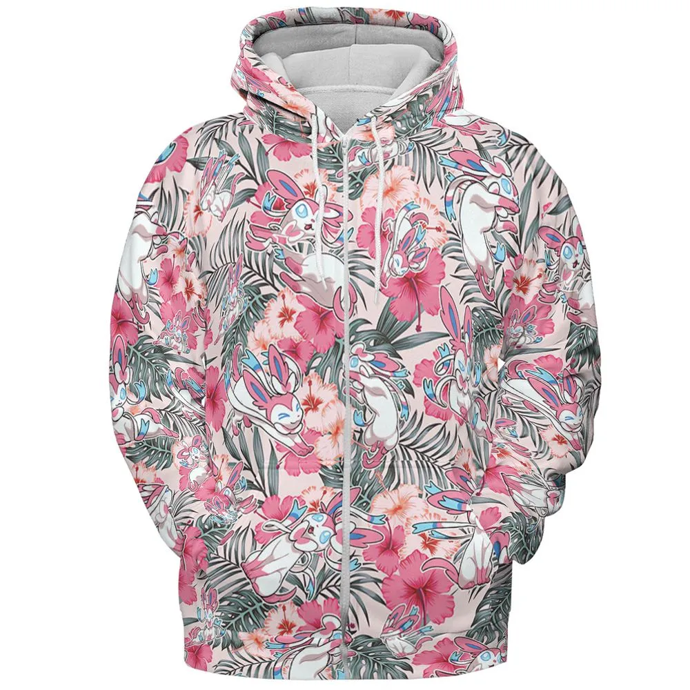 Sylveon - Zip Hoodie - 3
