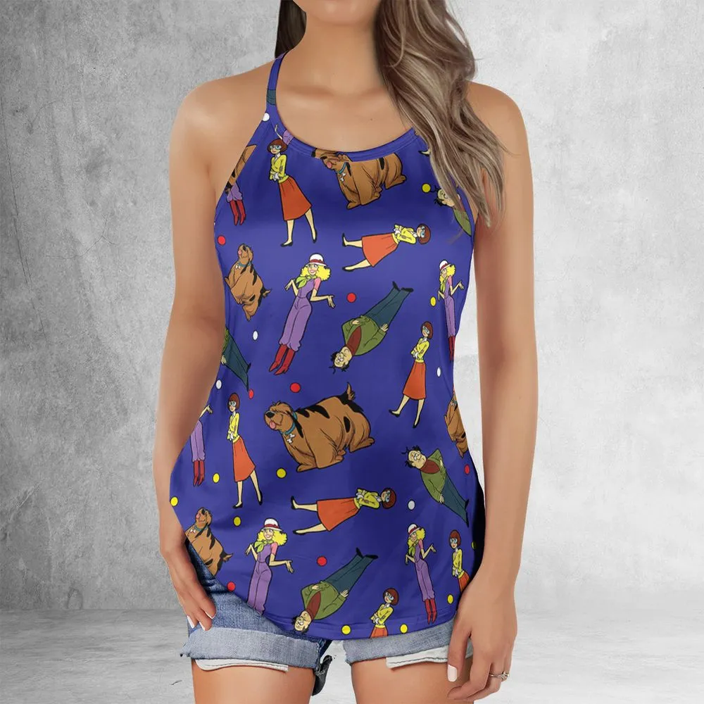 Criss Cross Tank Top - 6K4B4BND -  - 2