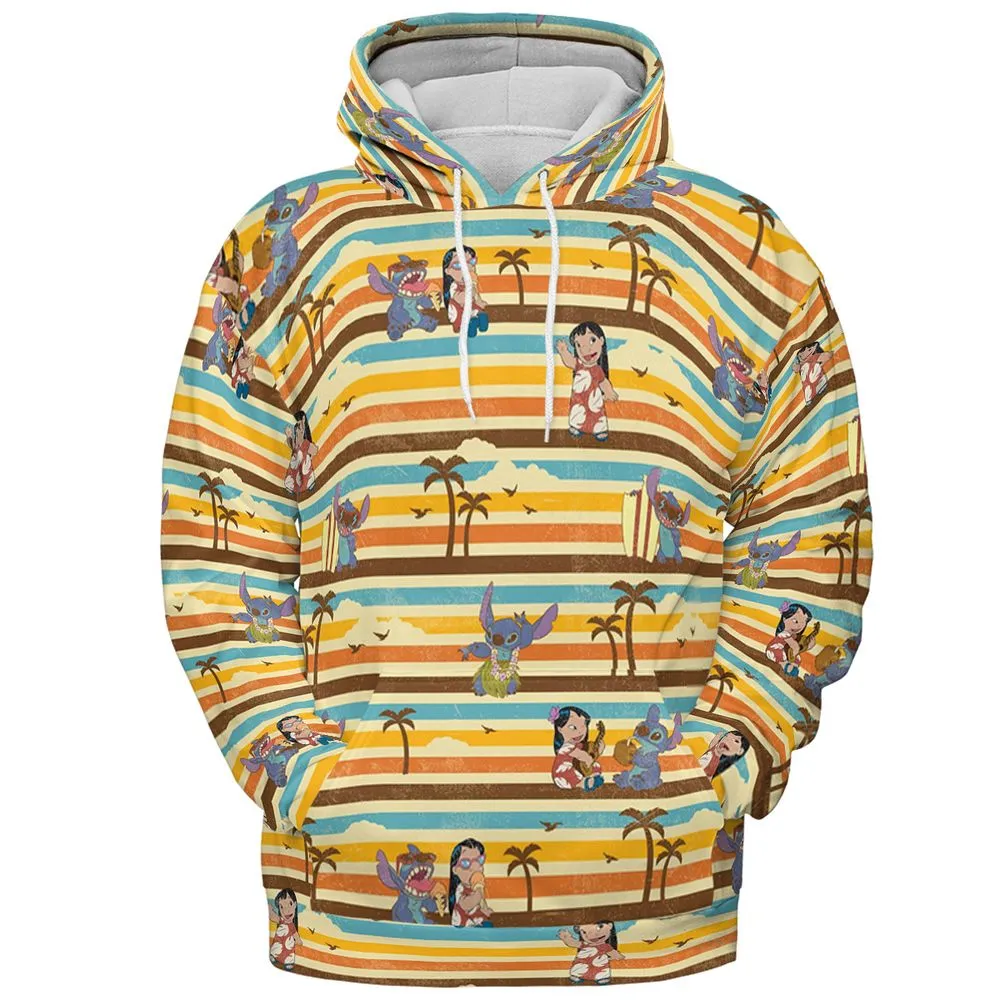 All-over Print Hoodie - QAC33VVC - Pullover Hoodie - 2