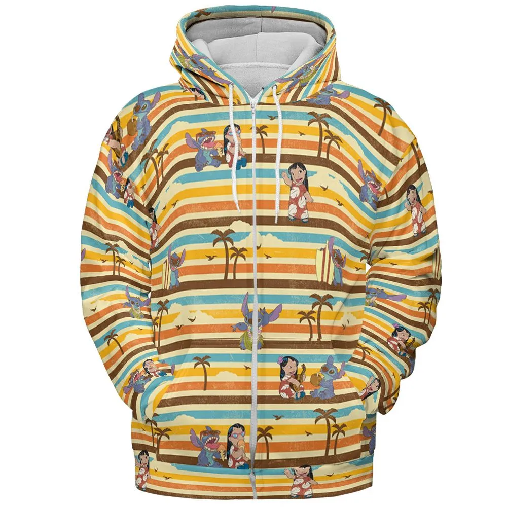 All-over Print Hoodie - QAC33VVC - Zip Hoodie - 3