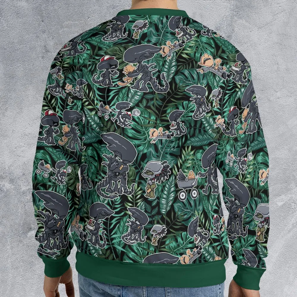 All-over Print Sweatshirt - 1882KDAB -  - 2