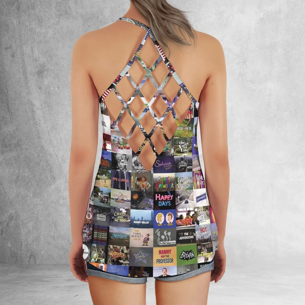 Criss Cross Tank Top - 51HEEC71 -  - 3
