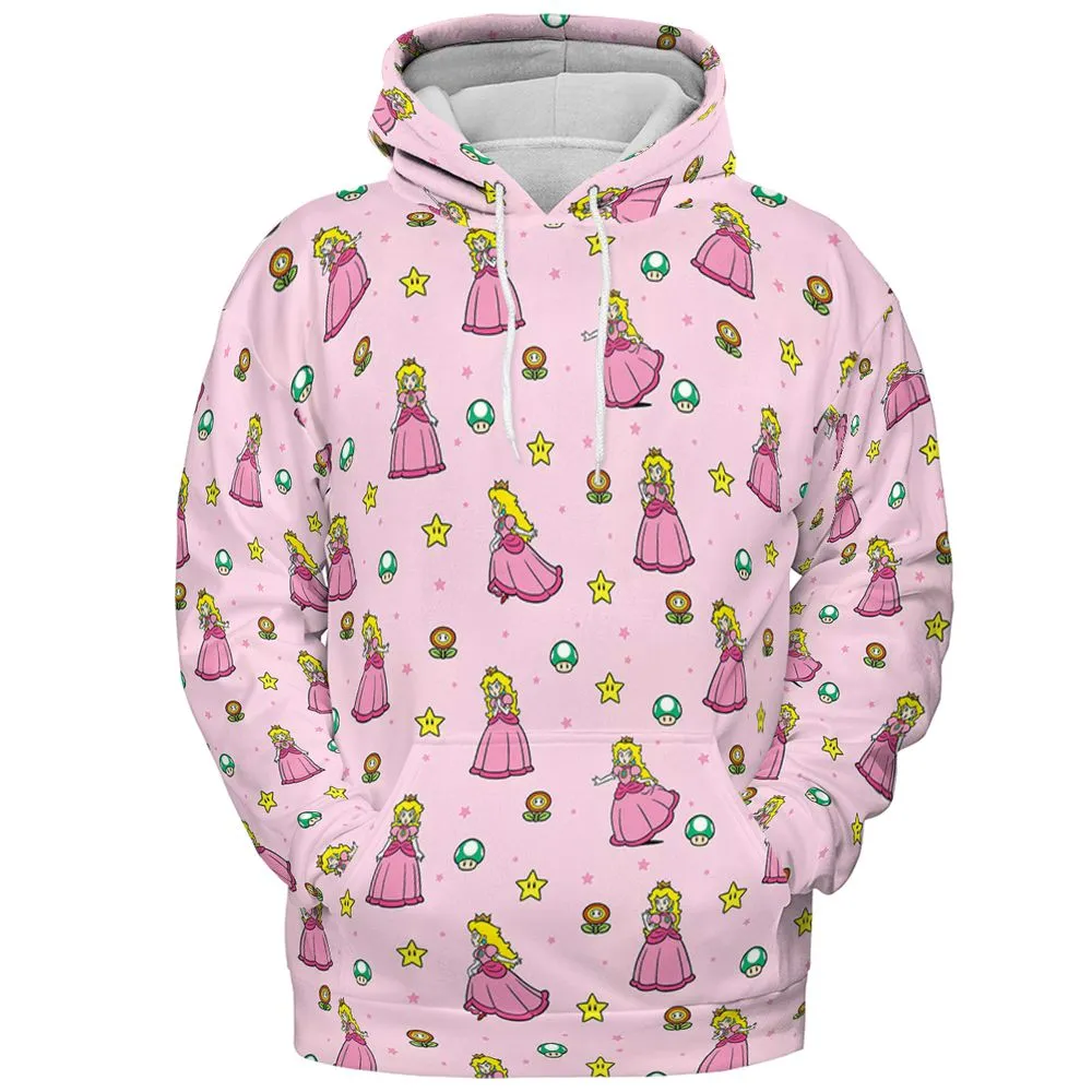 Super Mario Princess - Pullover Hoodie - 2