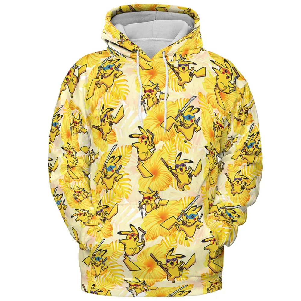 Teenage Mutant Ninja Pika - Pullover Hoodie - 2