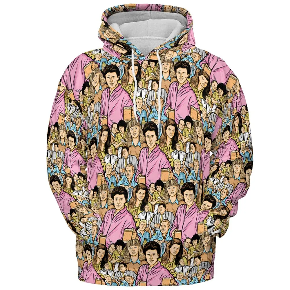 All-over Print Hoodie - C4JPNNK5 - Pullover Hoodie - 2
