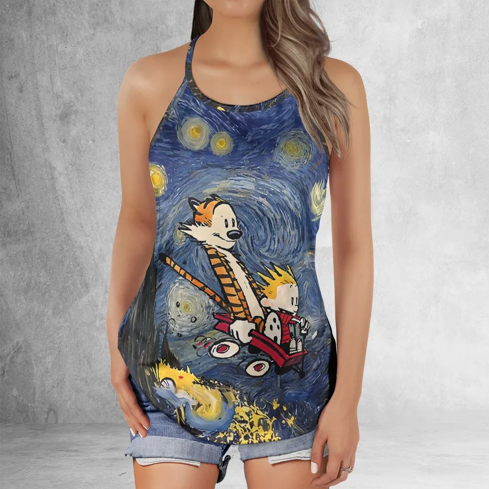 Criss Cross Tank Top - 23XBQXD7 -  - 2