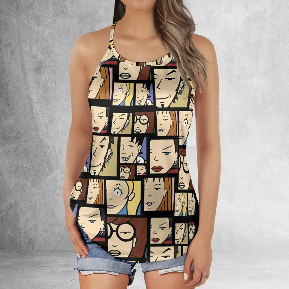 Criss Cross Tank Top - 5CS8FJX4 -  - 2