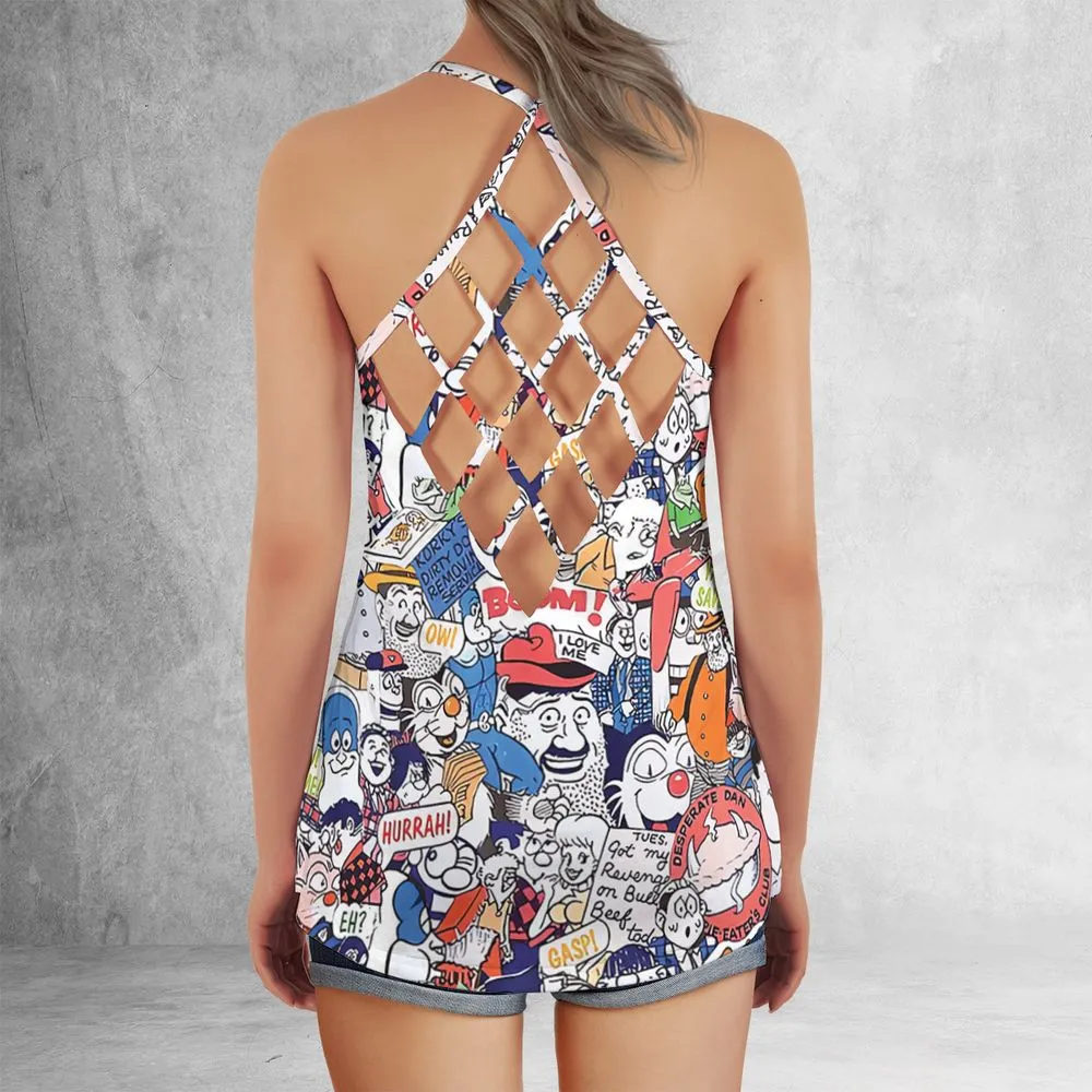 Criss Cross Tank Top - ZYQNRXM2 -  - 3