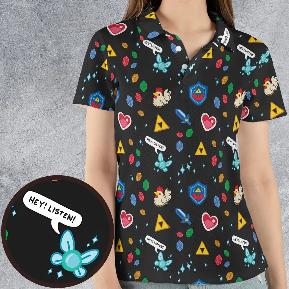 AOP Men/Women Polo Shirt - RS5G3W89 -  - 4