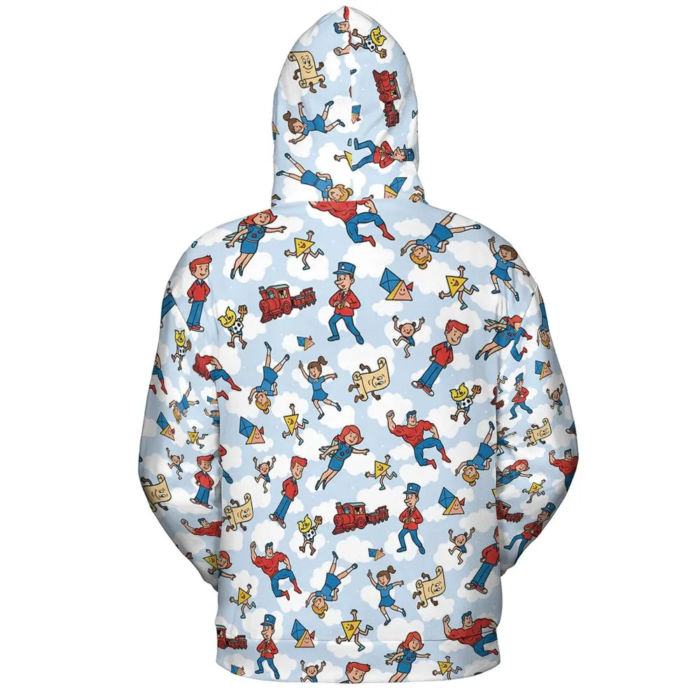 All-over Print Hoodie - TUAZWPR8 -  - 4