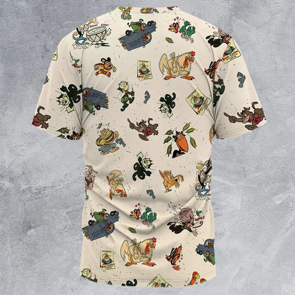 All-Over Print Unisex T-Shirt - 83AGB2F9 -  - 4