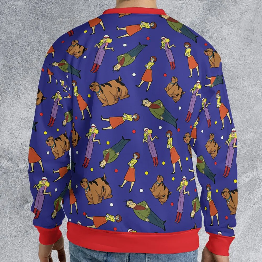 All-over Print Sweatshirt - VSP5HHVV -  - 2