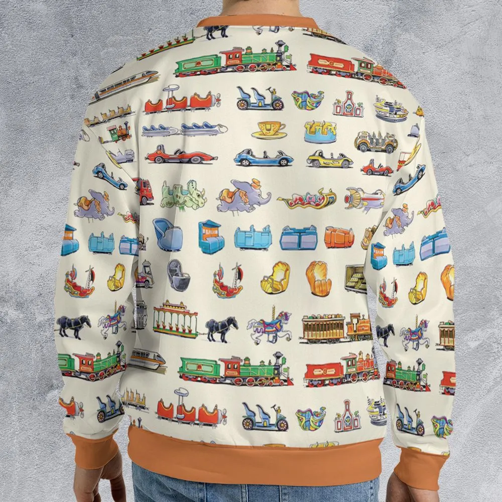 All-over Print Sweatshirt - DSZ6ARLC -  - 2