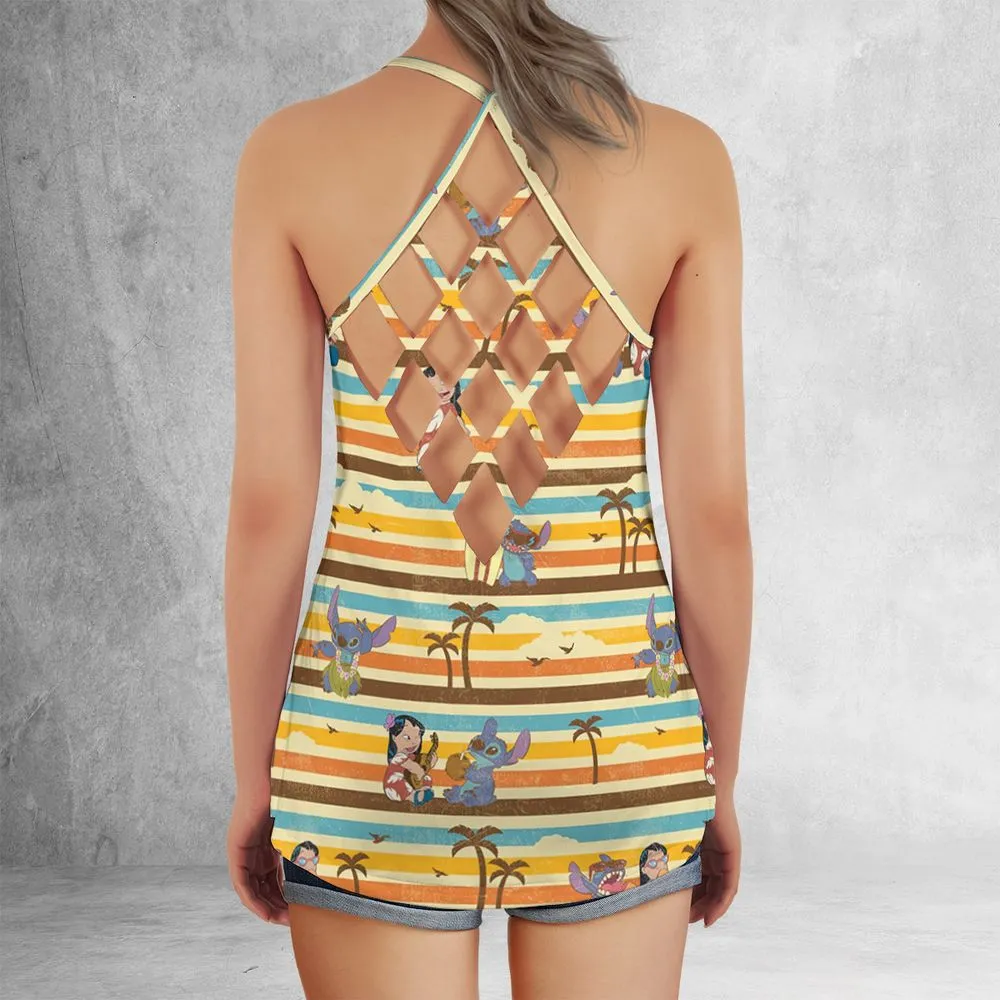 Criss Cross Tank Top - 2X79Z4HK -  - 3