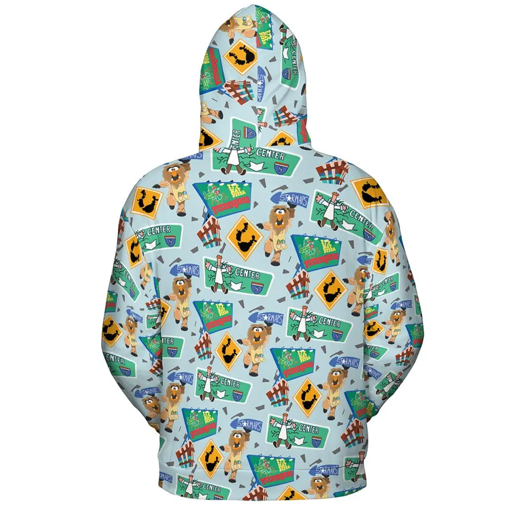 All-over Print Hoodie - Q2UR41XS -  - 4