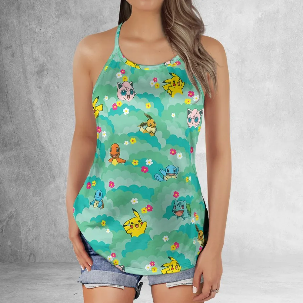 Criss Cross Tank Top - MUJ2G3WC -  - 2