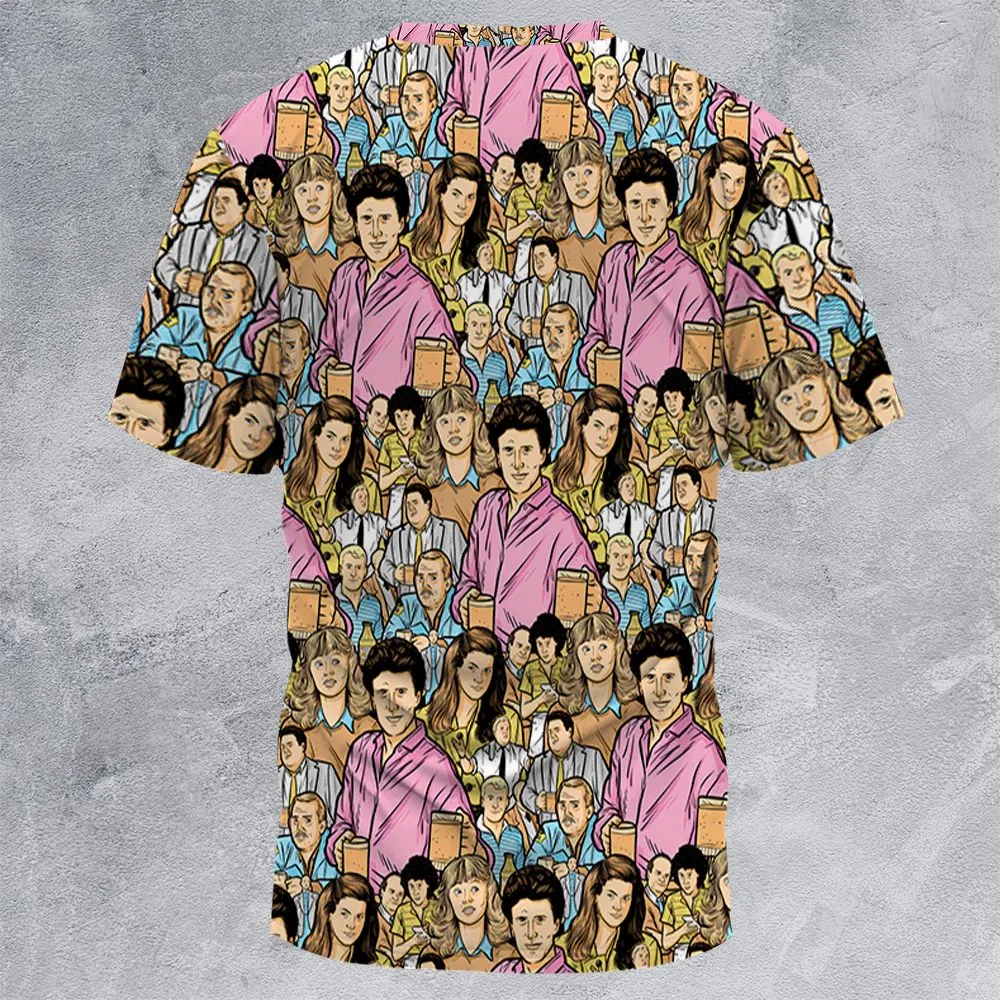 All-Over Print Unisex T-Shirt - HDBHVL4M -  - 4