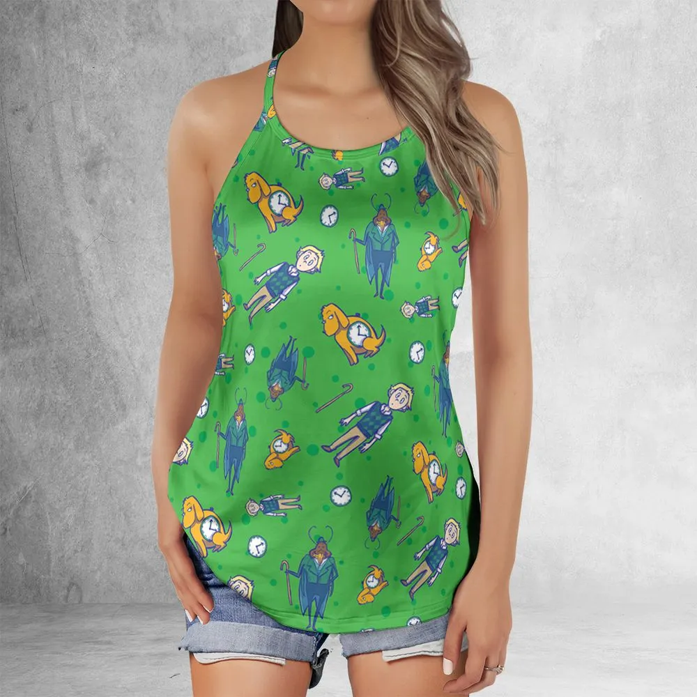 Criss Cross Tank Top - BGBHVU92 -  - 2